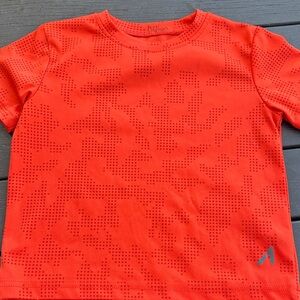 Kids Red Athletic T-Shirt